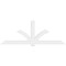 Ekena Millwork Redmond Architectural Grade PVC Gable Bracket, 108"W x 40 1/2"H x 4"D x 6"F, 9/12 Pitch GBP108X41X0406RED00 - alternate 2